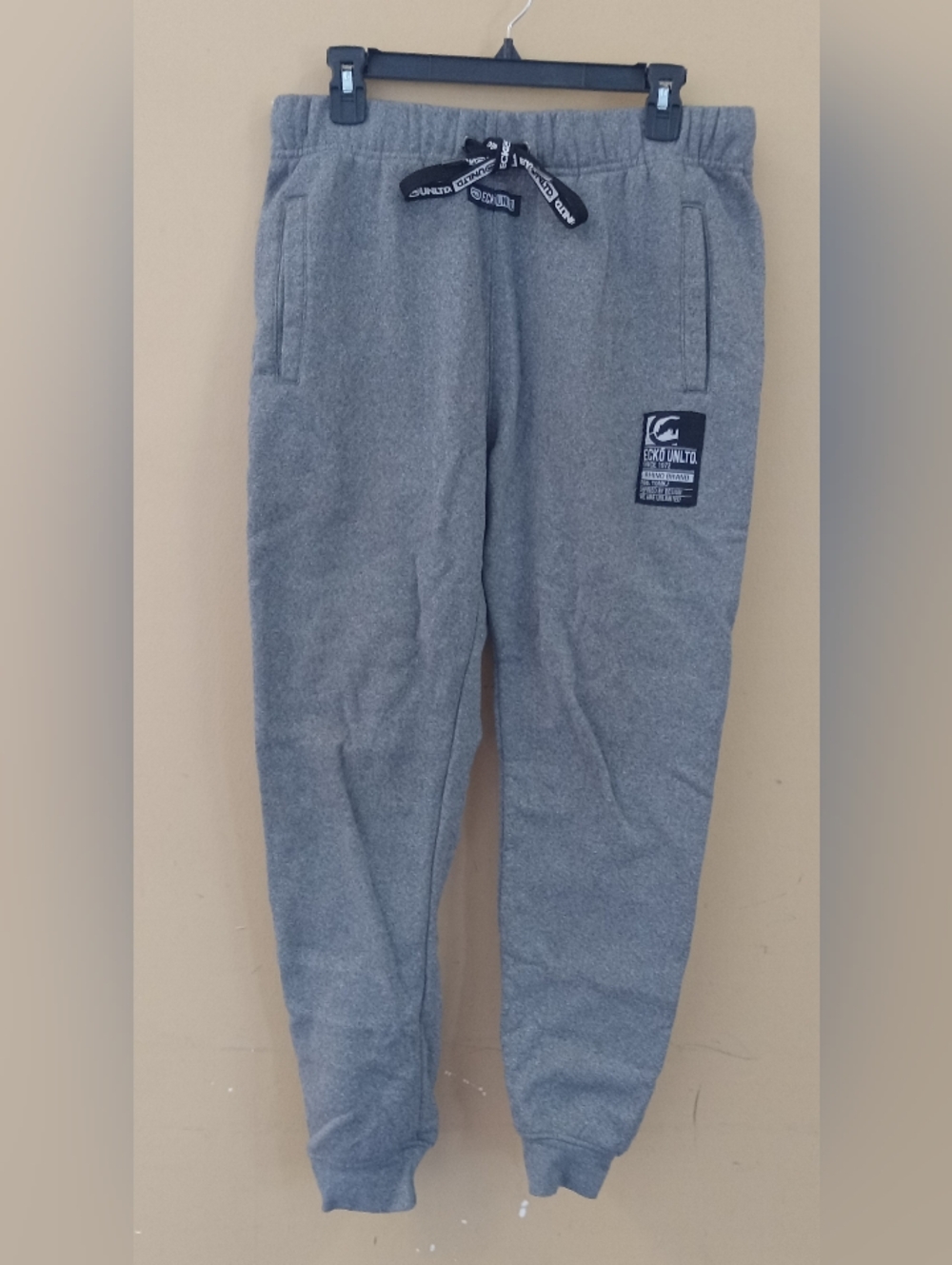 Ecko Unltd Men's Charcoal Joggers Sz Med